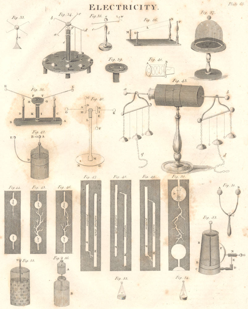 SCIENCE. Electricity. Electrical apparatus IV. (Oxford Encyclopaedia) 1830